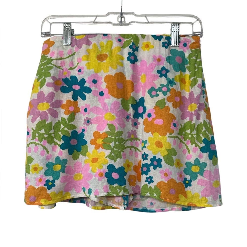 Show Me Your MuMu Floral Skort - Multicolor